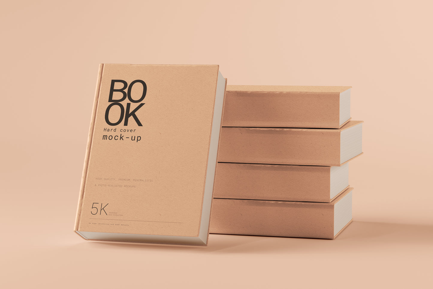 Hard Cover Book Mockups