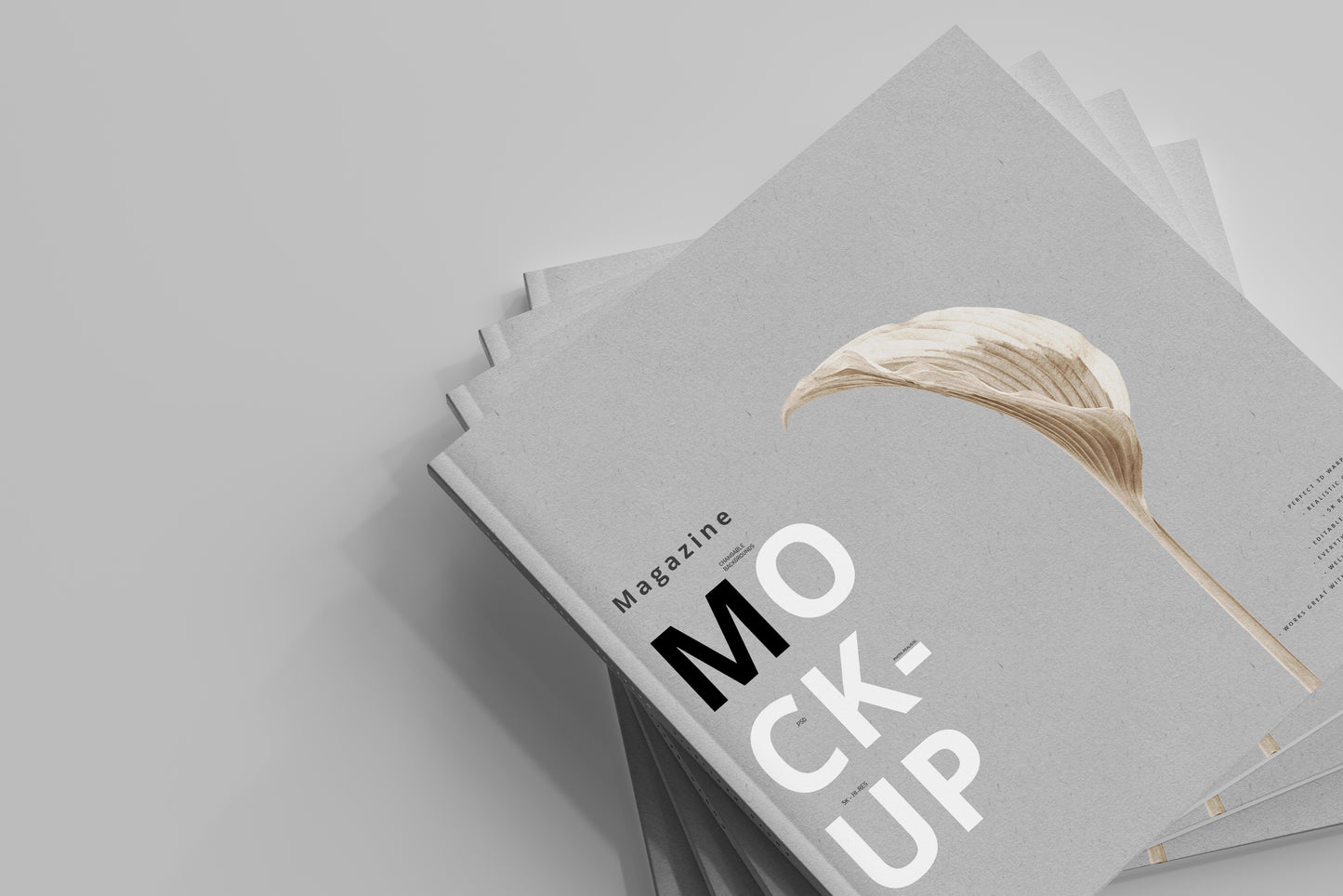 Square Magazine Mockups