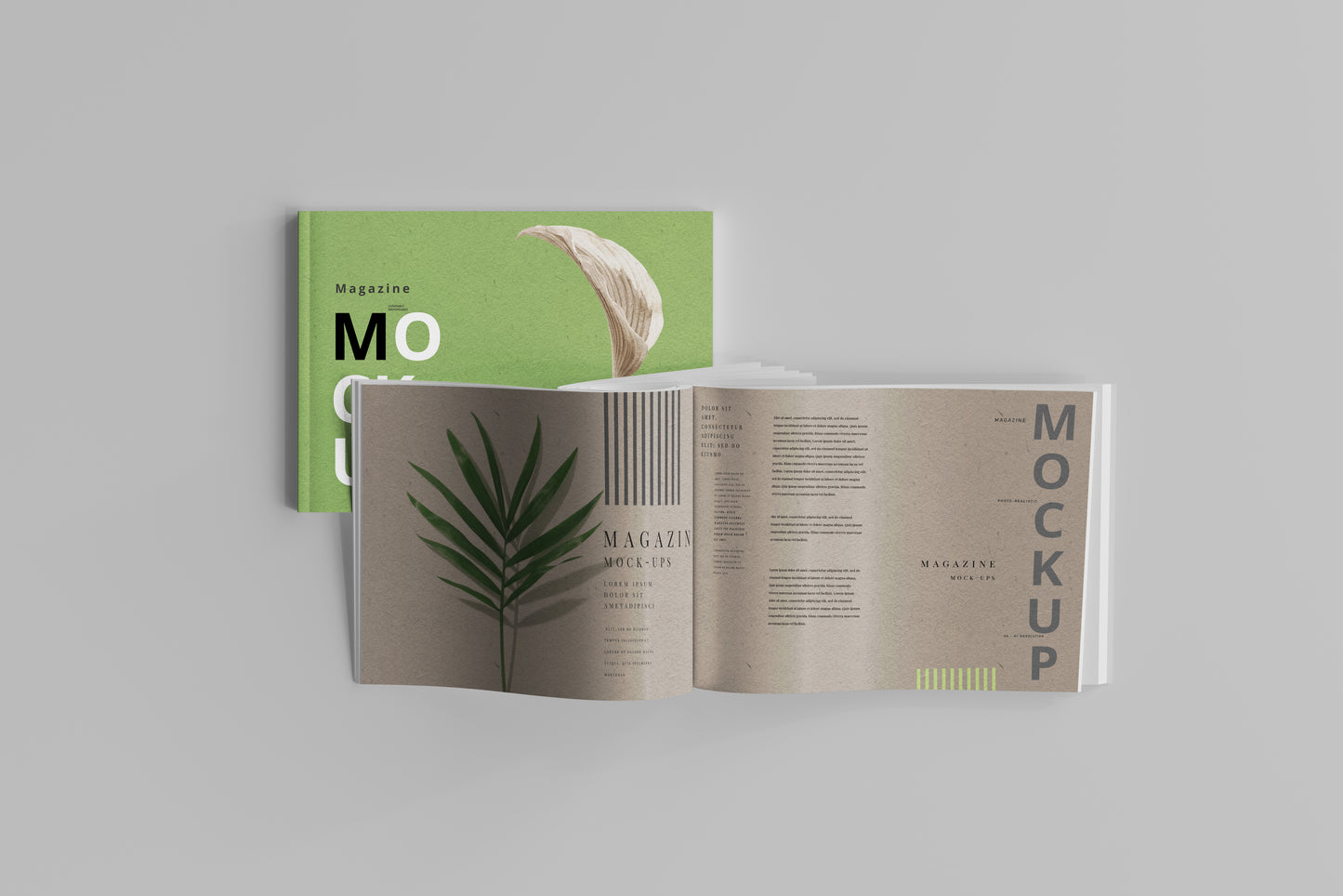 Landscape Magazine Mockups