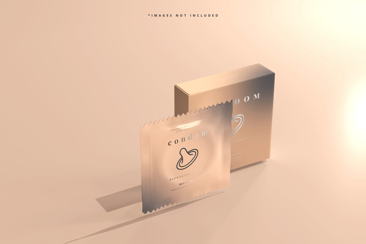 Condom Packaging Mock-up
