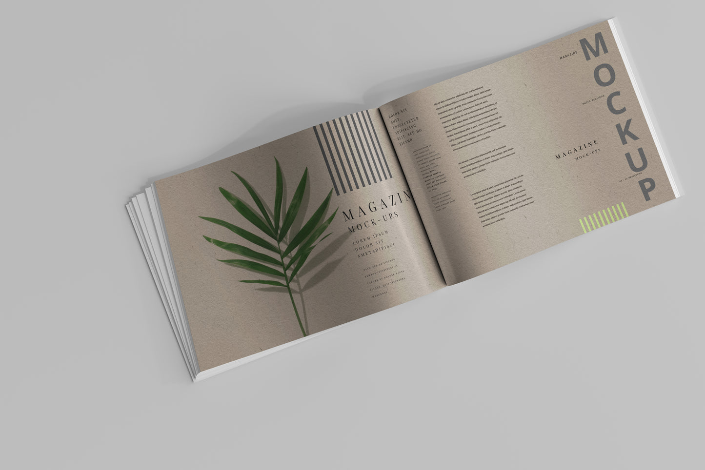 Landscape Magazine Mockups