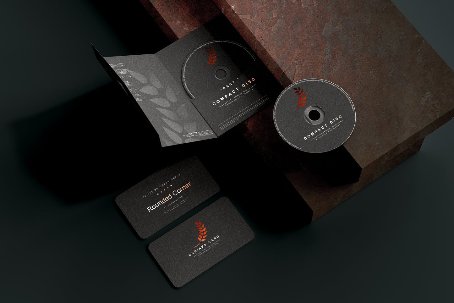 Stationery Branding Mockup Scenes