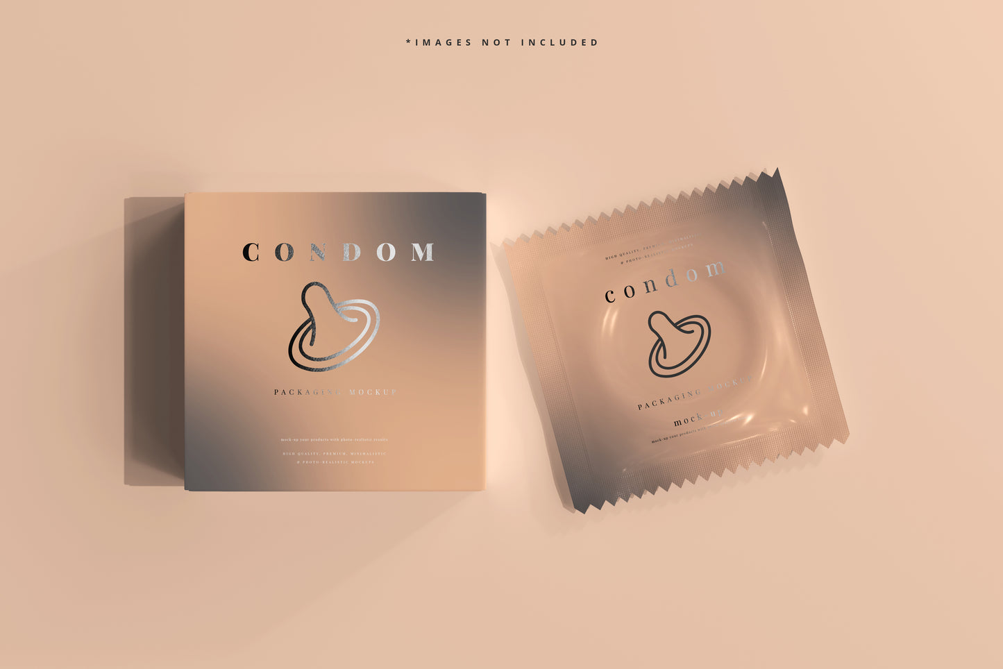 Condom Packaging Mock-up