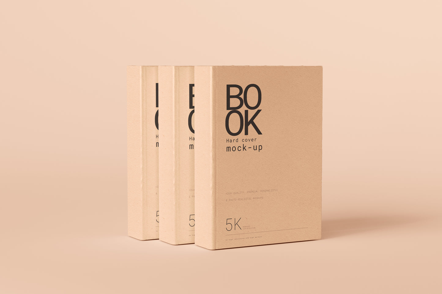 Hard Cover Book Mockups