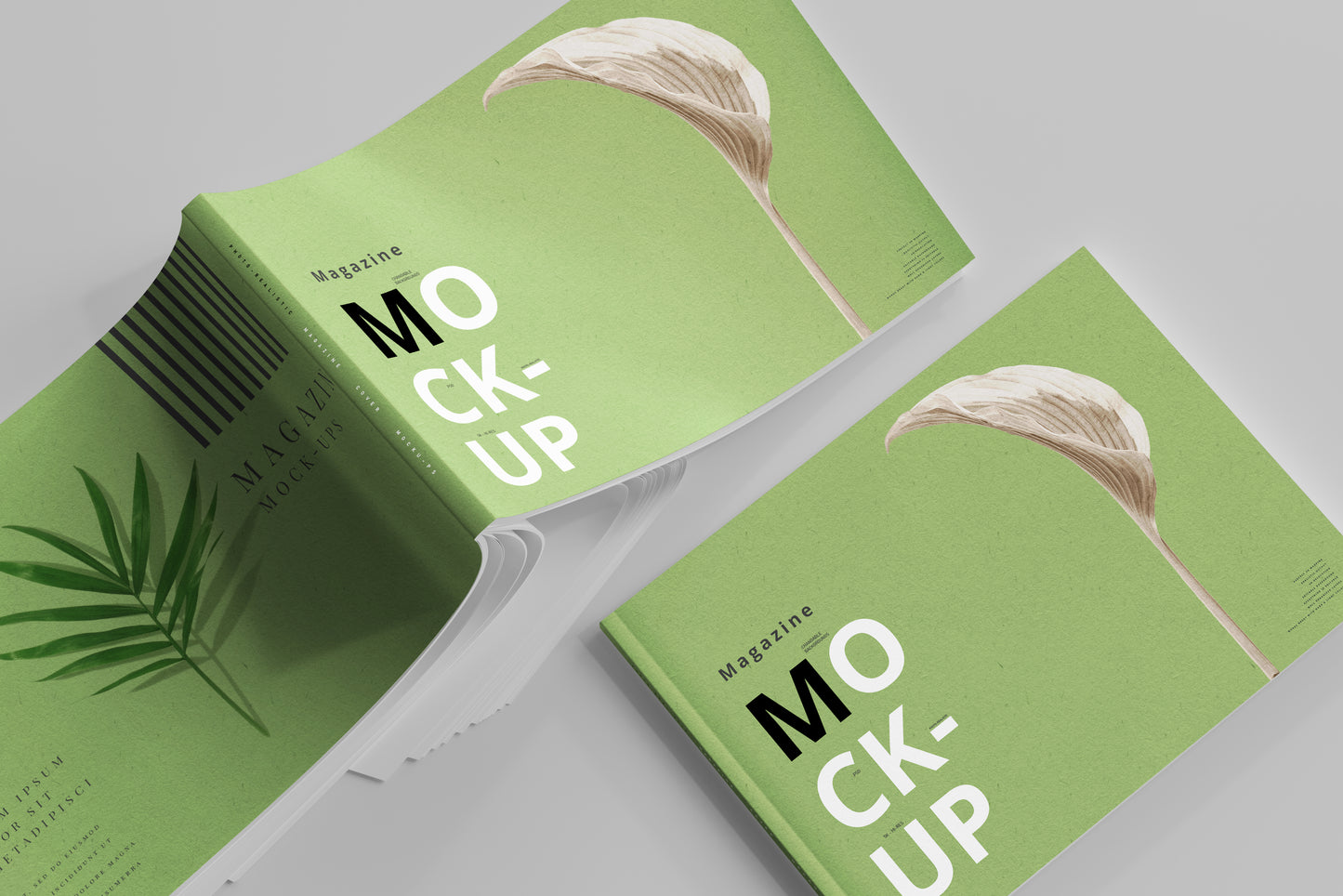 Landscape Magazine Mockups