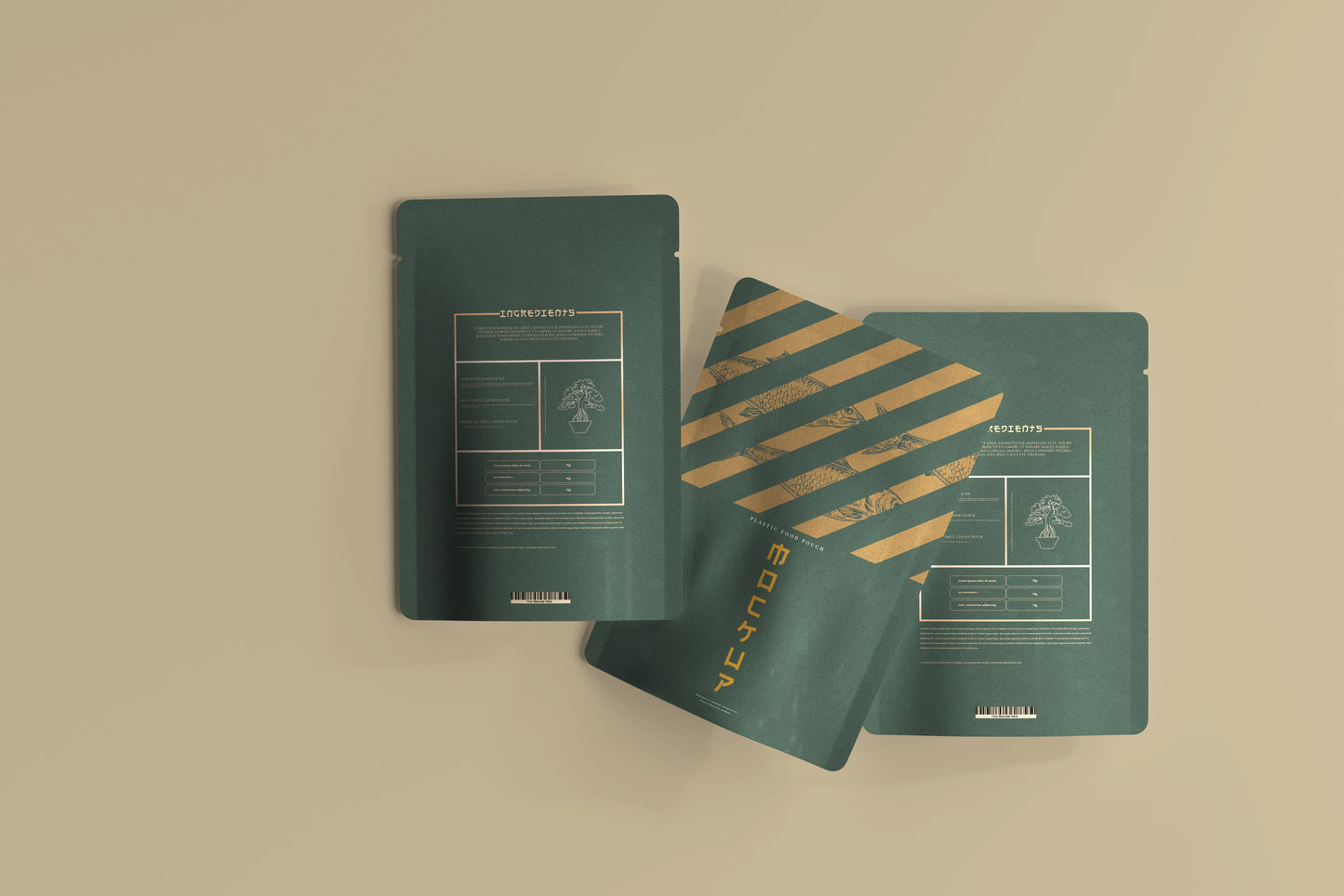 Plastic Pouch Mockup