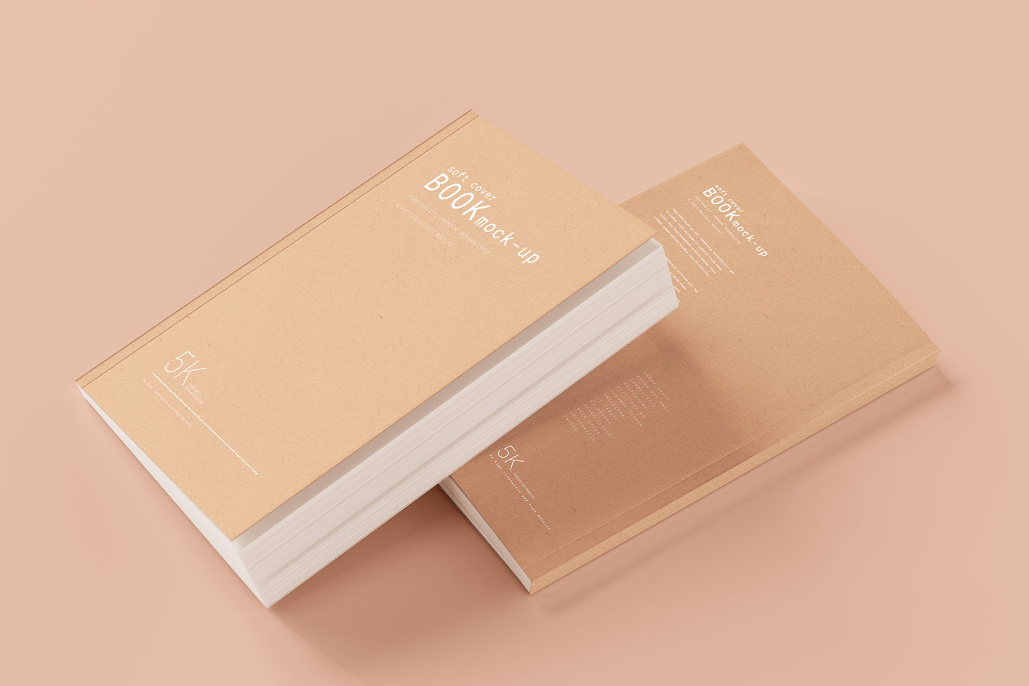 Soft Cover Book Mockups
