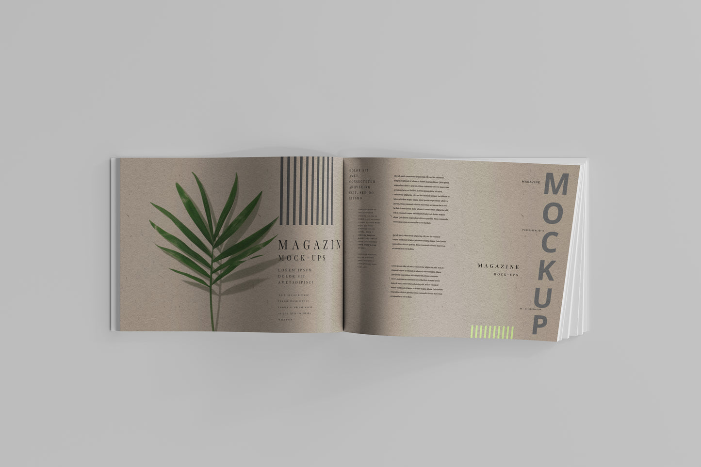 Landscape Magazine Mockups