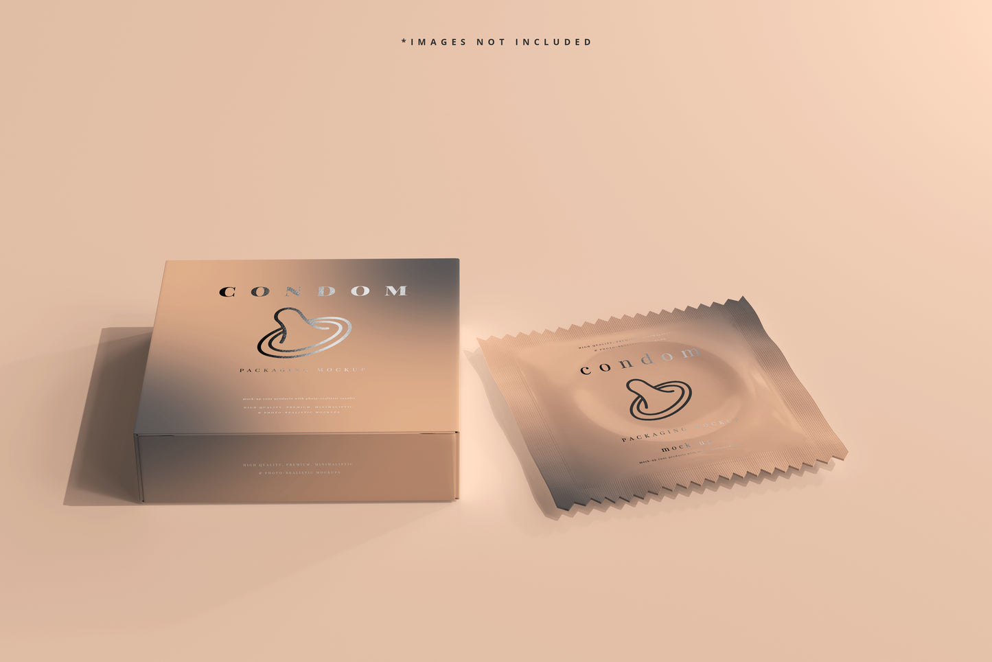 Condom Packaging Mock-up