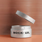 Aluminum Cosmetic Jar Mockup