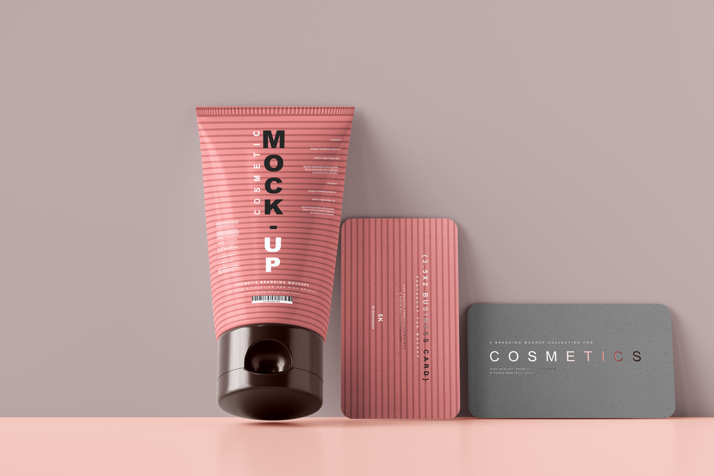 Cosmetic Tube Mockups