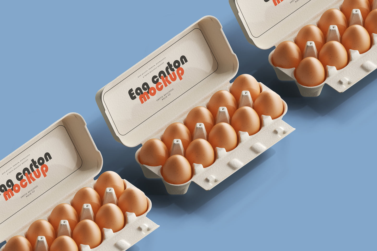 Egg Carton Mockup