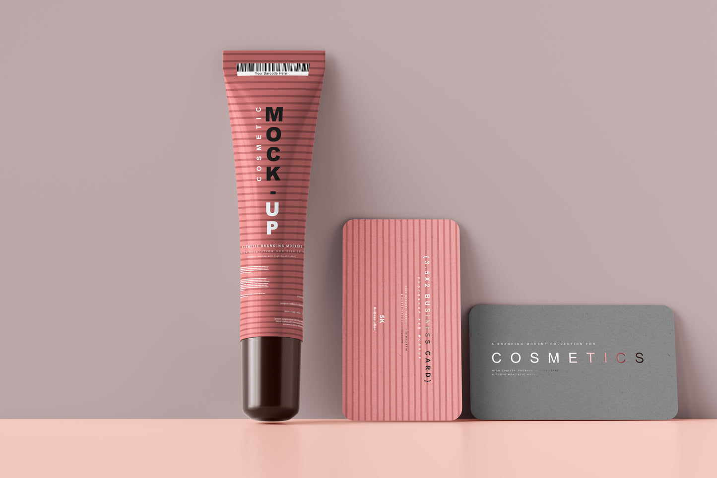 Cosmetic Tube Mockups