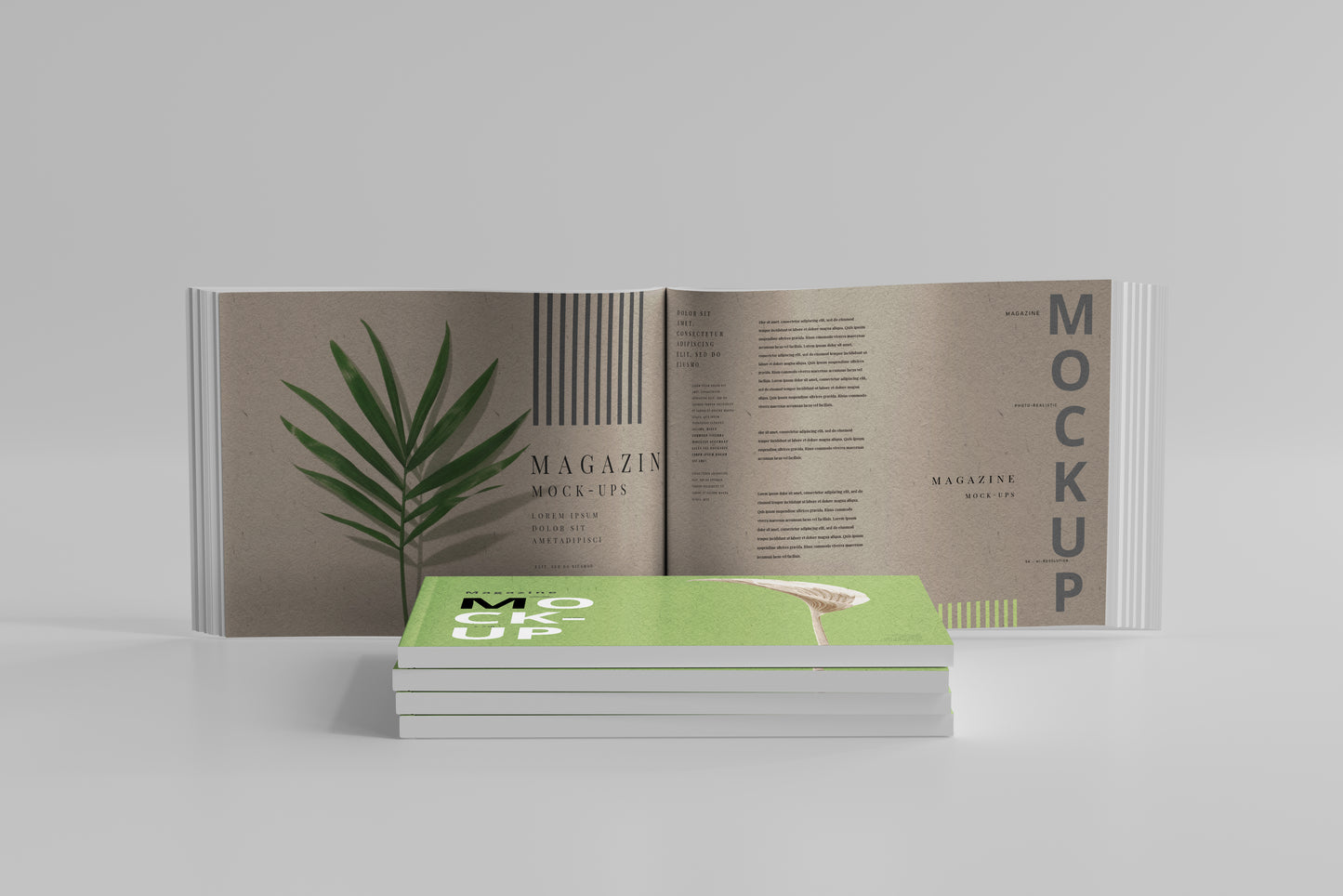 Landscape Magazine Mockups