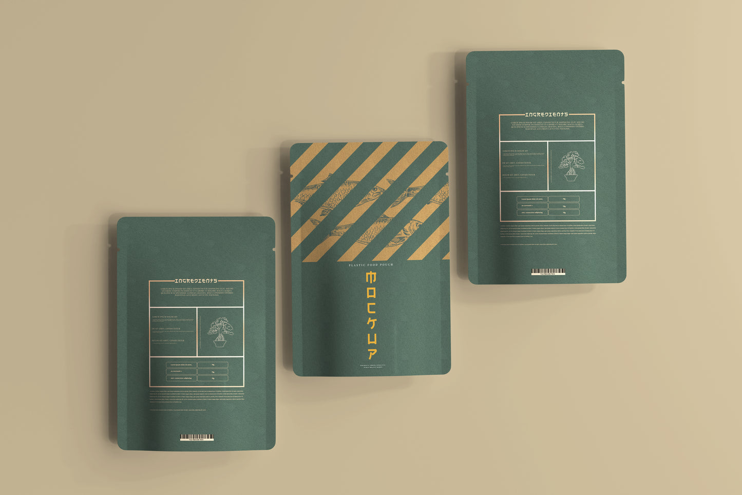 Plastic Pouch Mockup