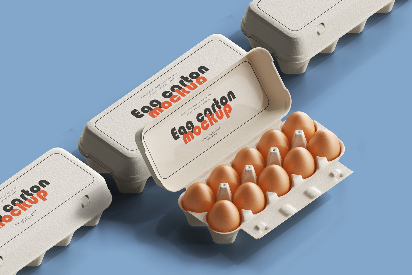 Egg Carton Mockup