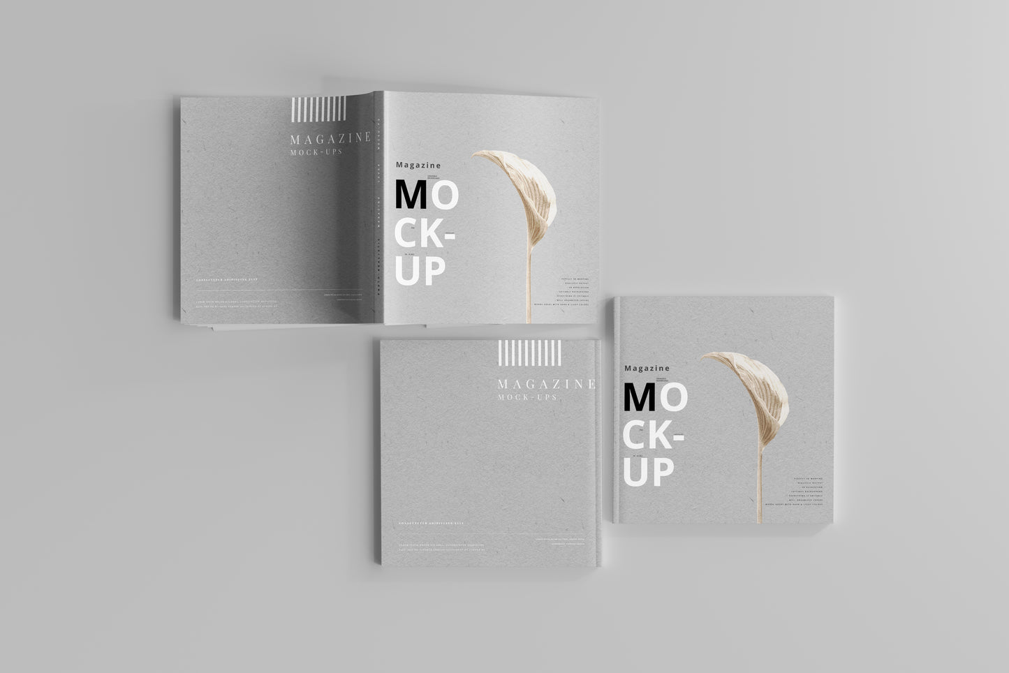 Square Magazine Mockups