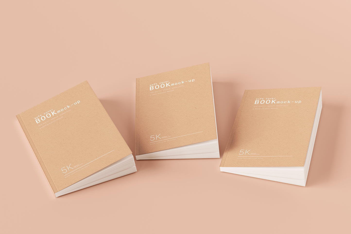 Soft Cover Book Mockups