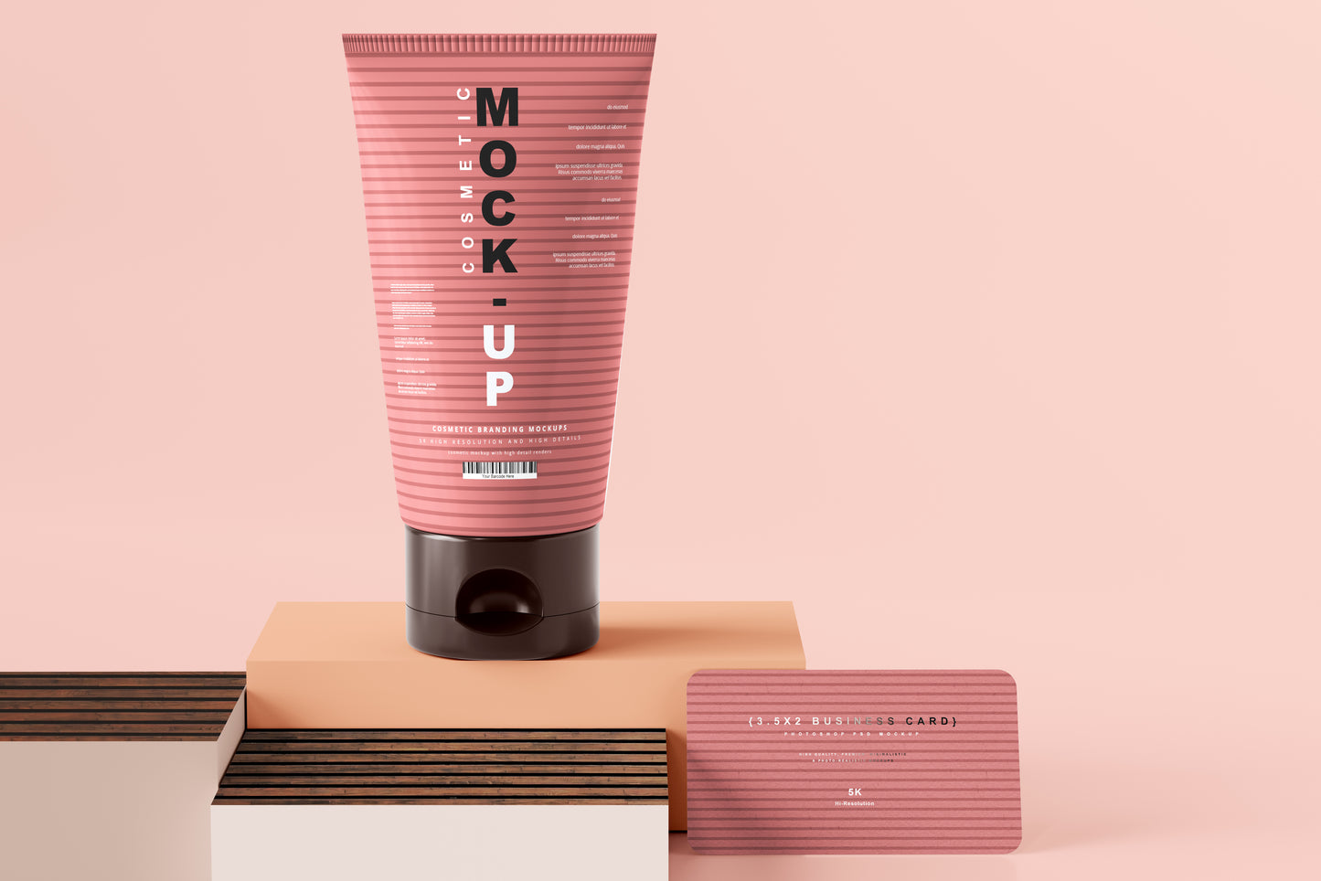 Cosmetic Tube Mockups