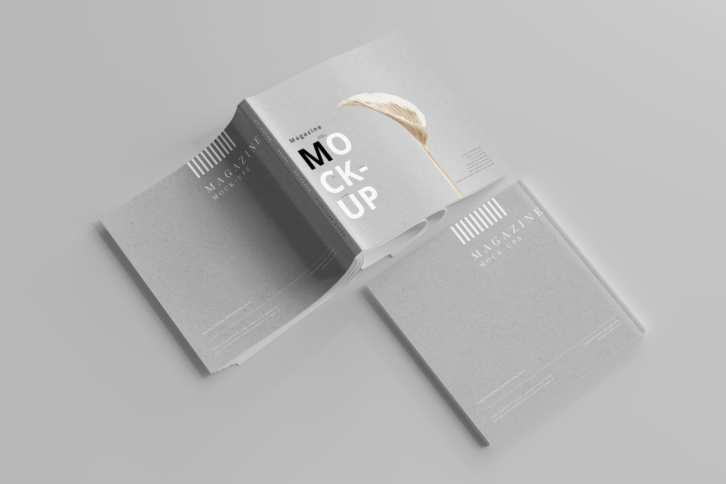 Square Magazine Mockups