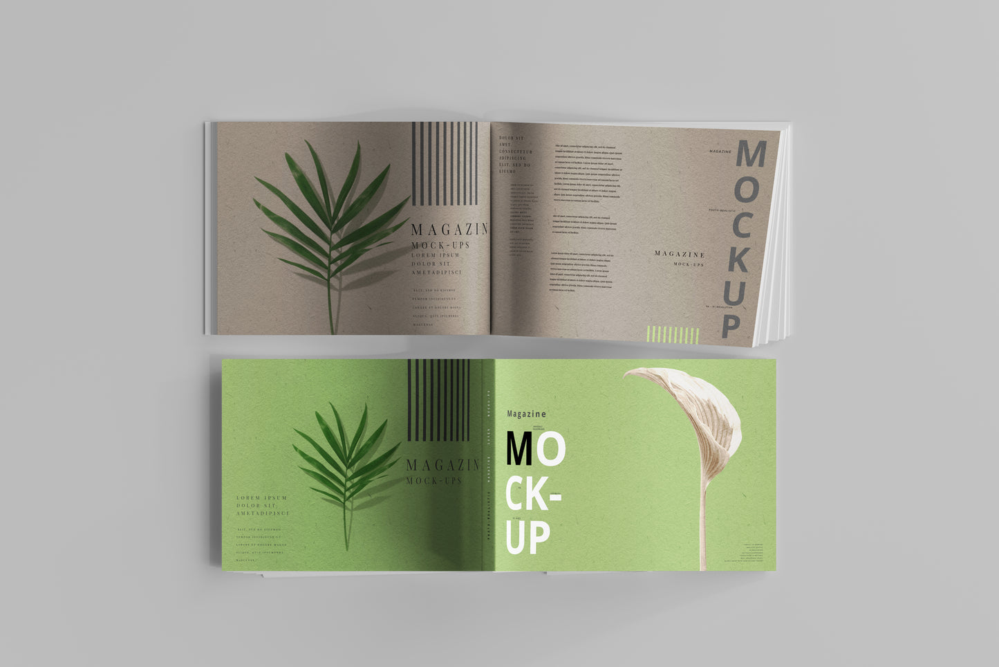 Landscape Magazine Mockups