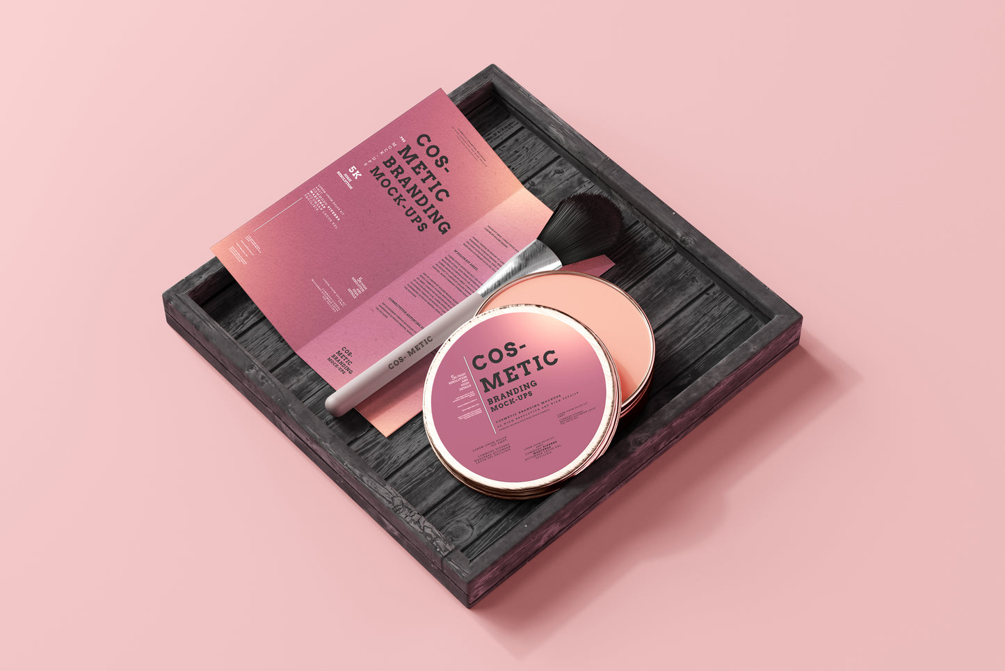 101 Cosmetic Branding Mockup Scenes