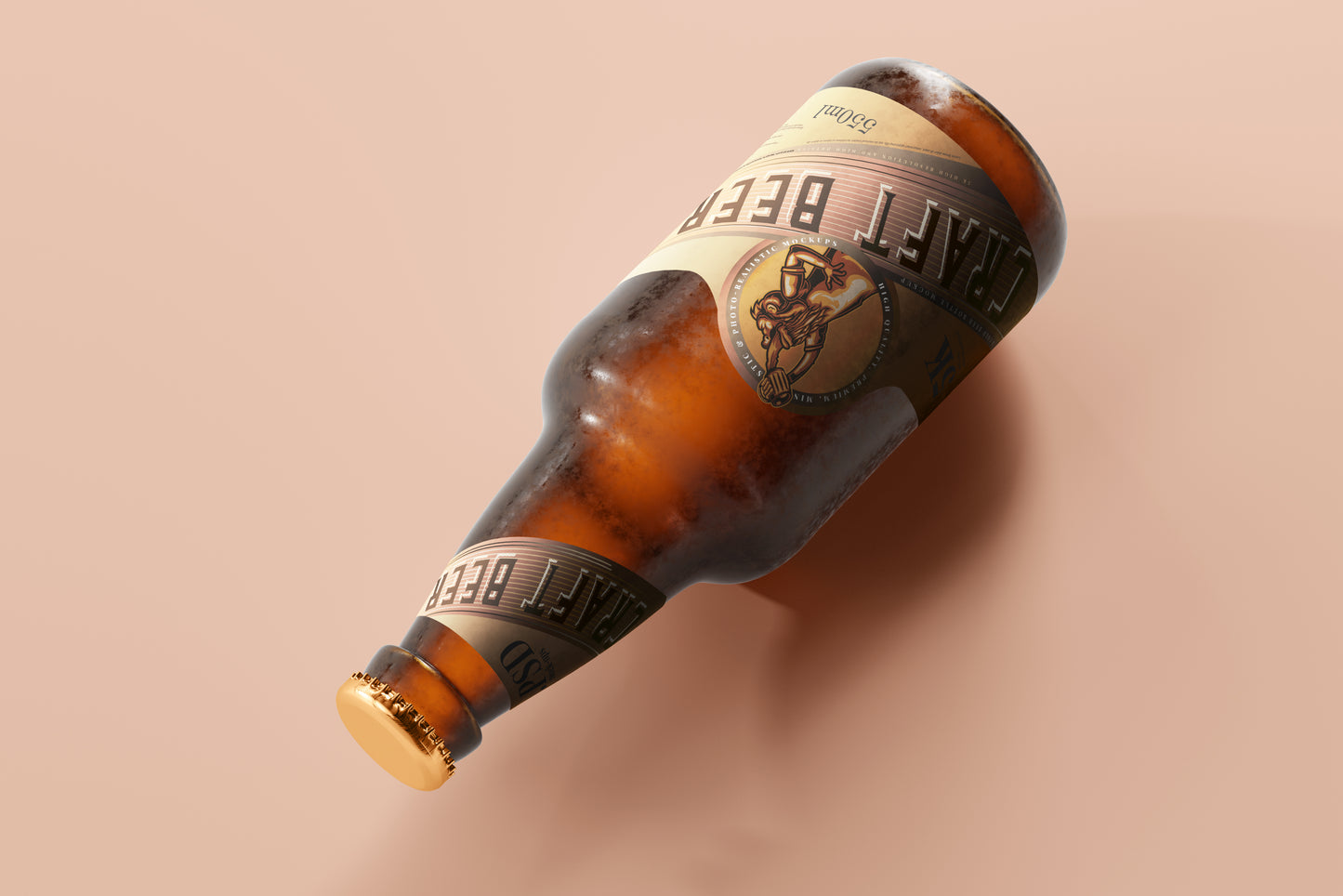 Cold Beer Bottle Mockups