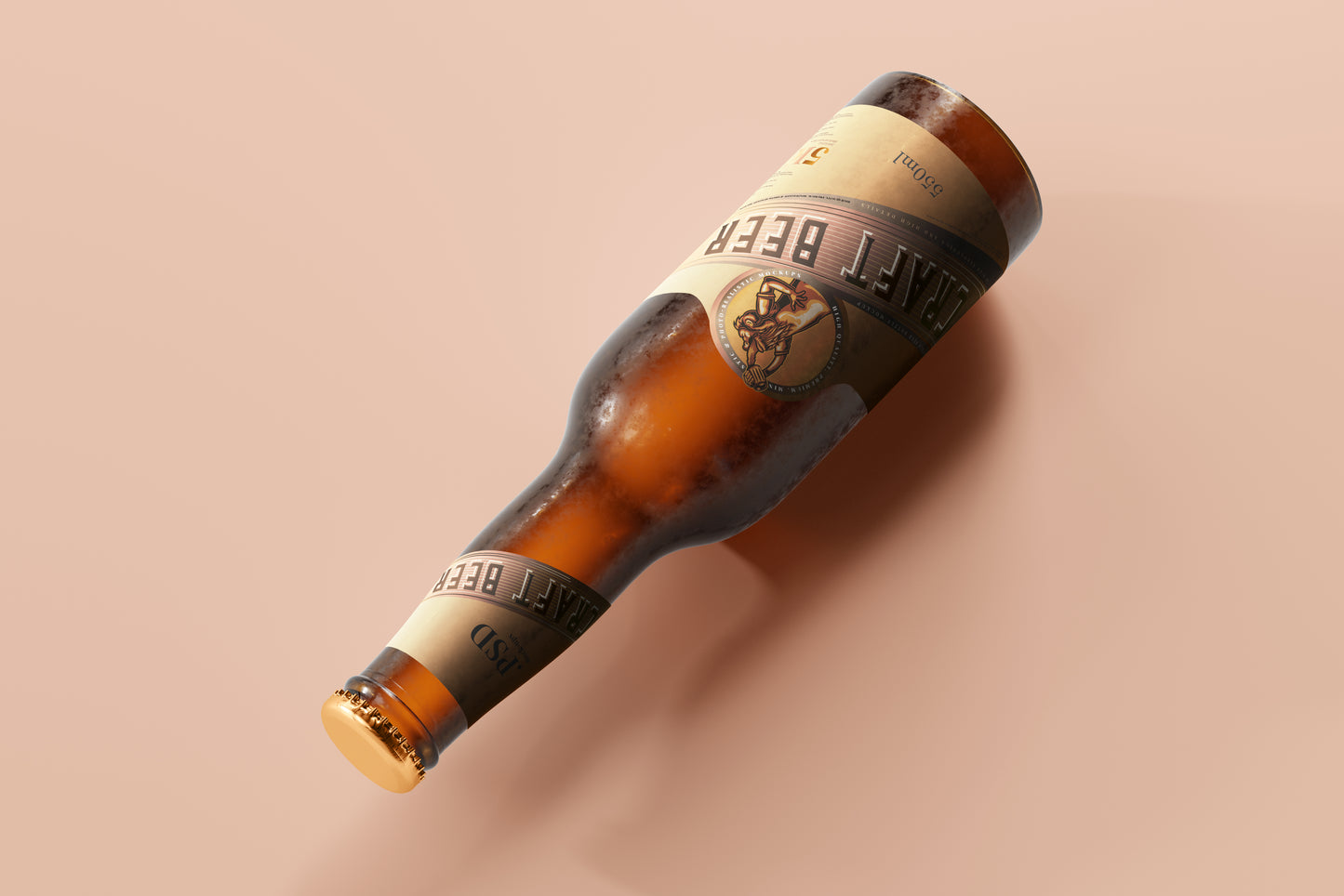 Cold Beer Bottle Mockups