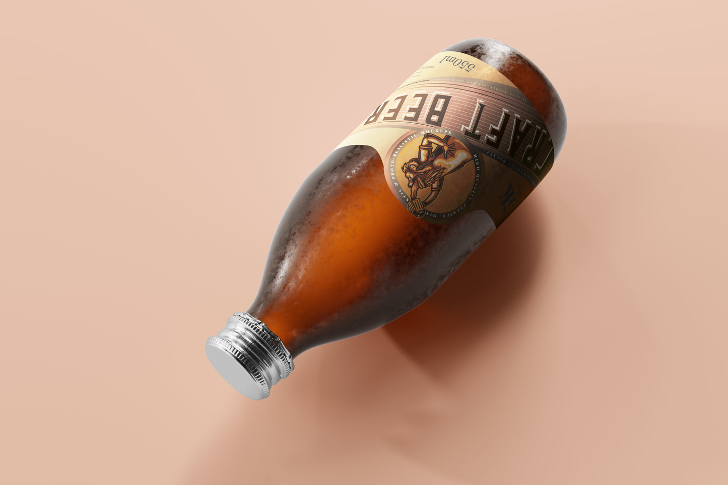 Cold Beer Bottle Mockups