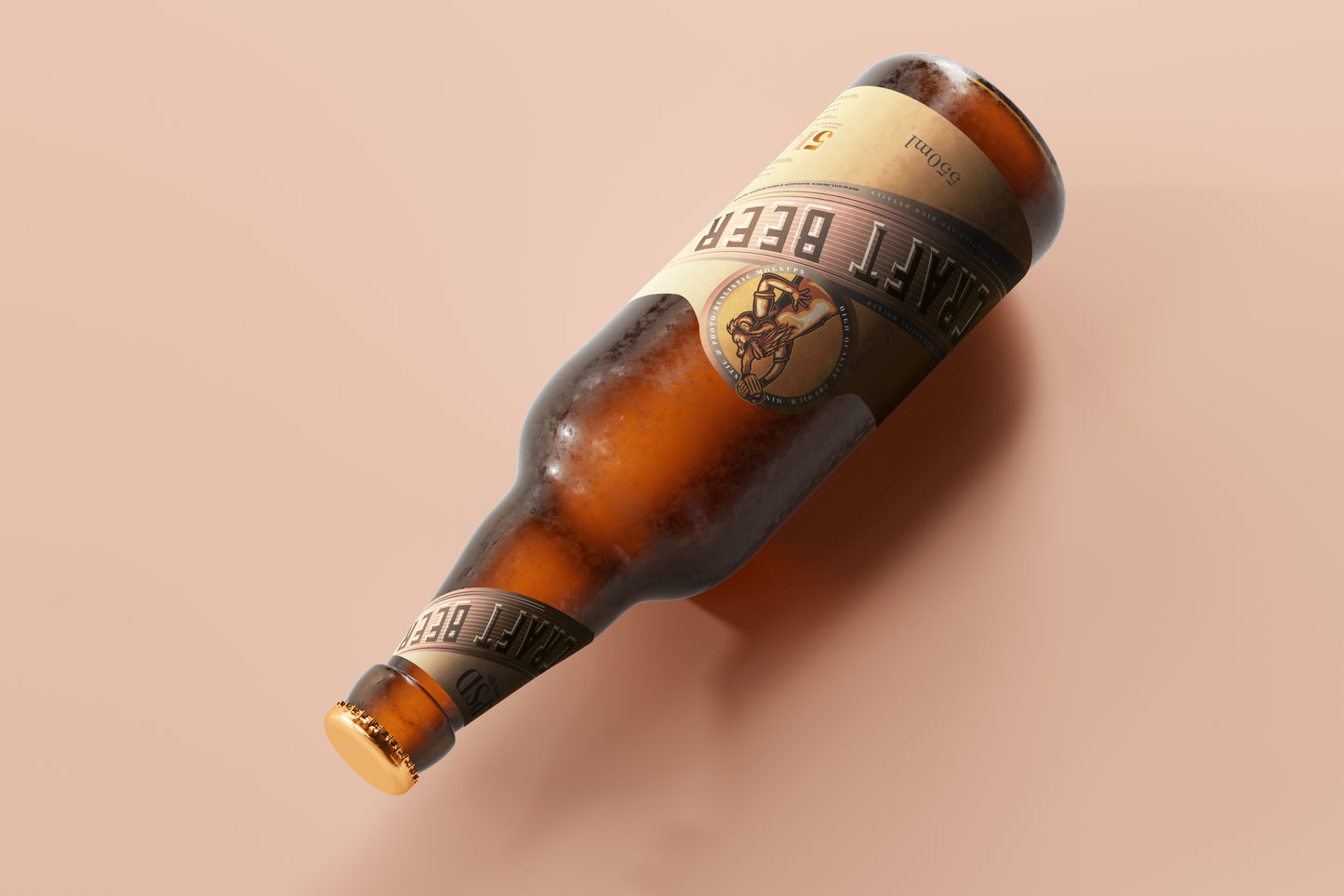 Cold Beer Bottle Mockups
