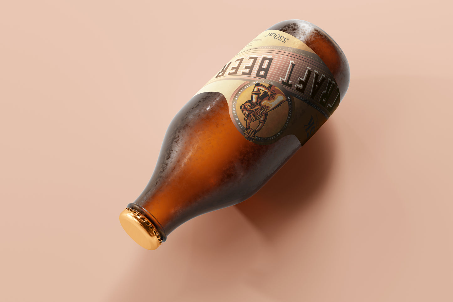 Cold Beer Bottle Mockups