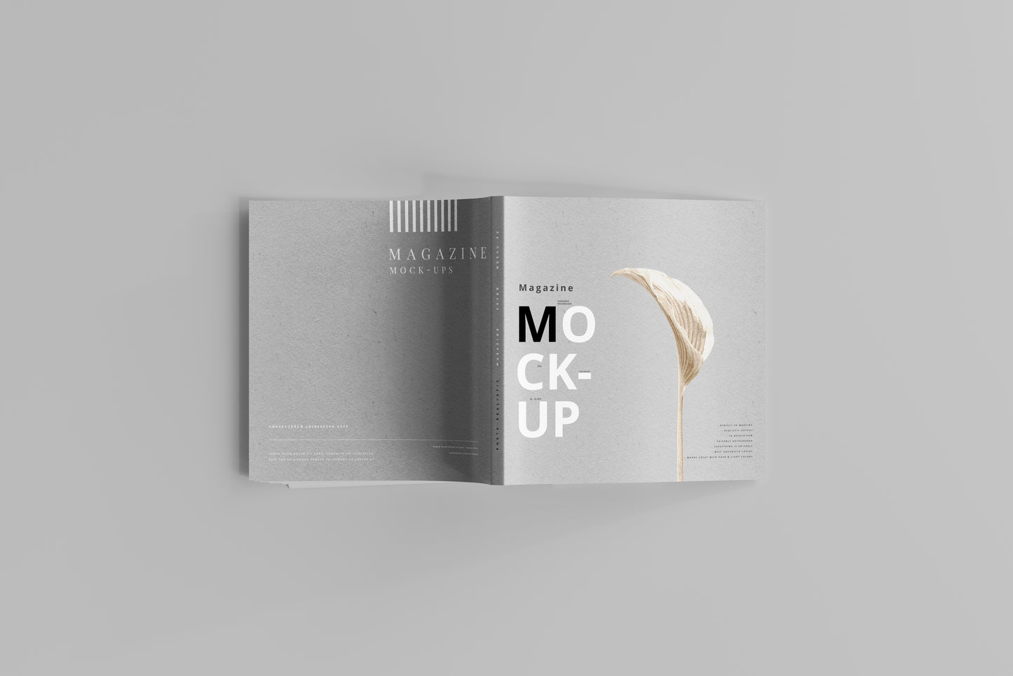 Square Magazine Mockups