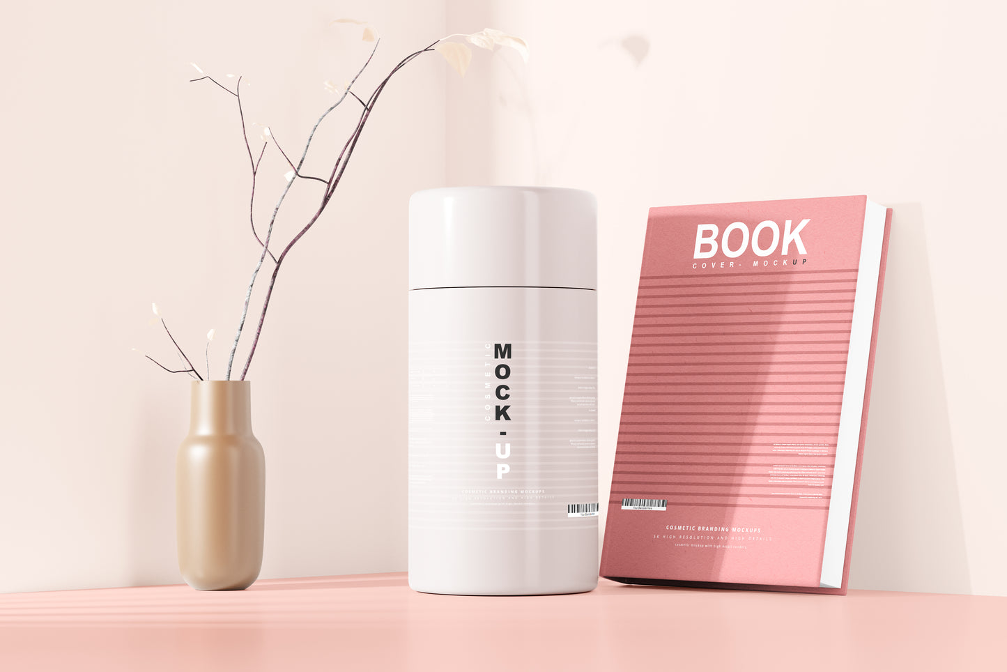 Deodorant Packaging Mockups