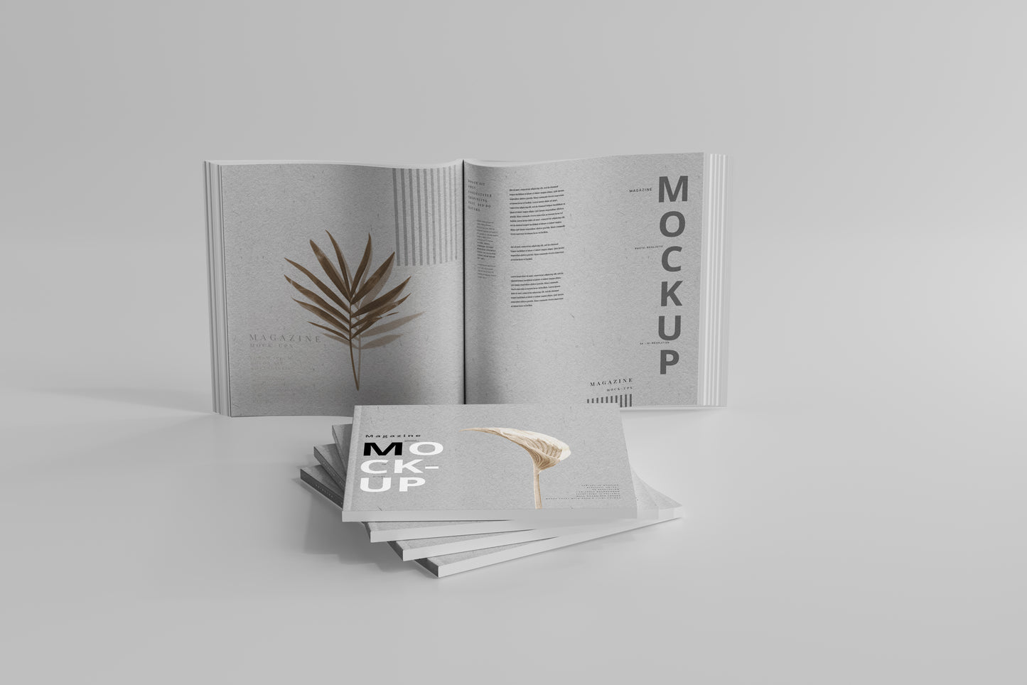 Square Magazine Mockups