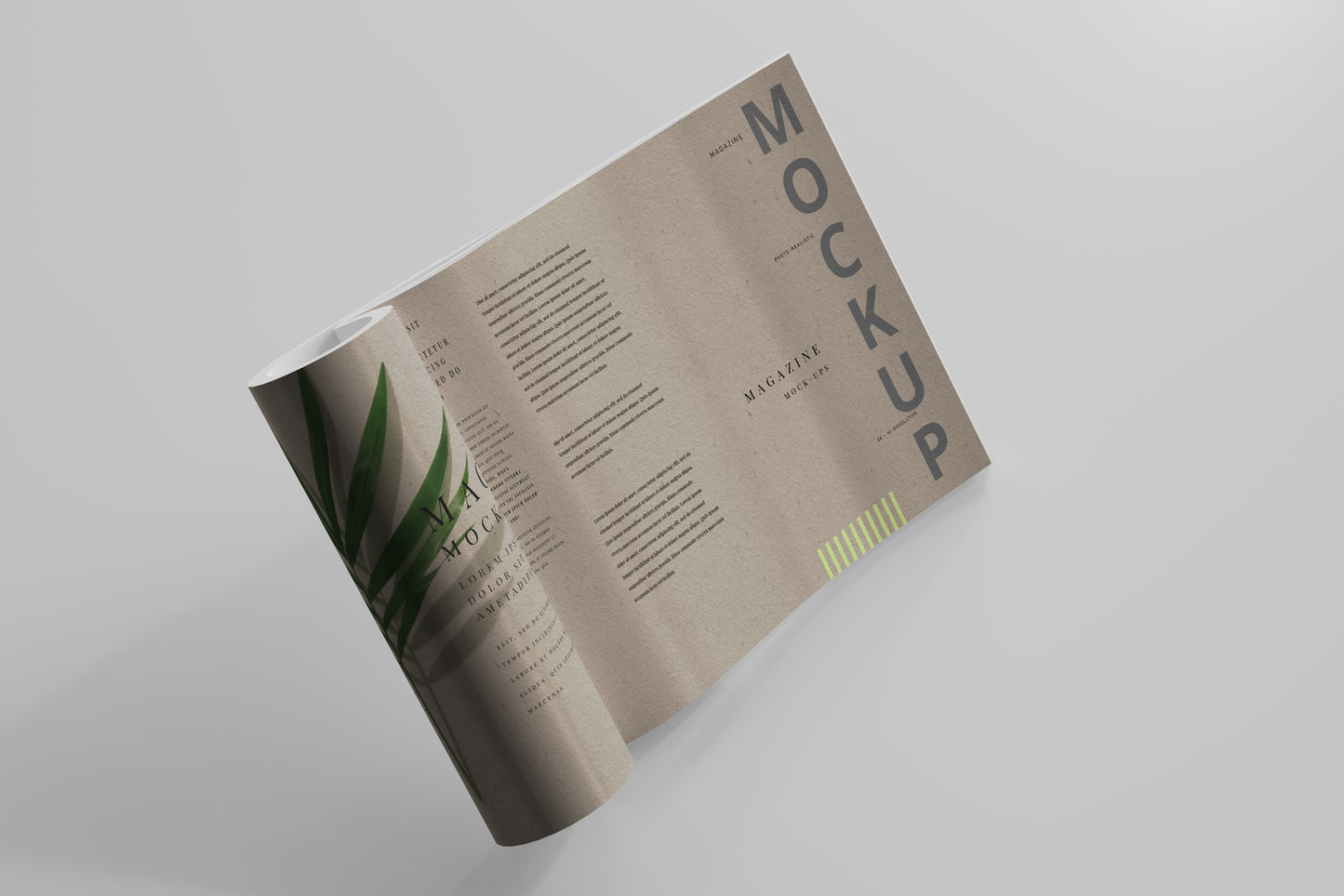 Landscape Magazine Mockups