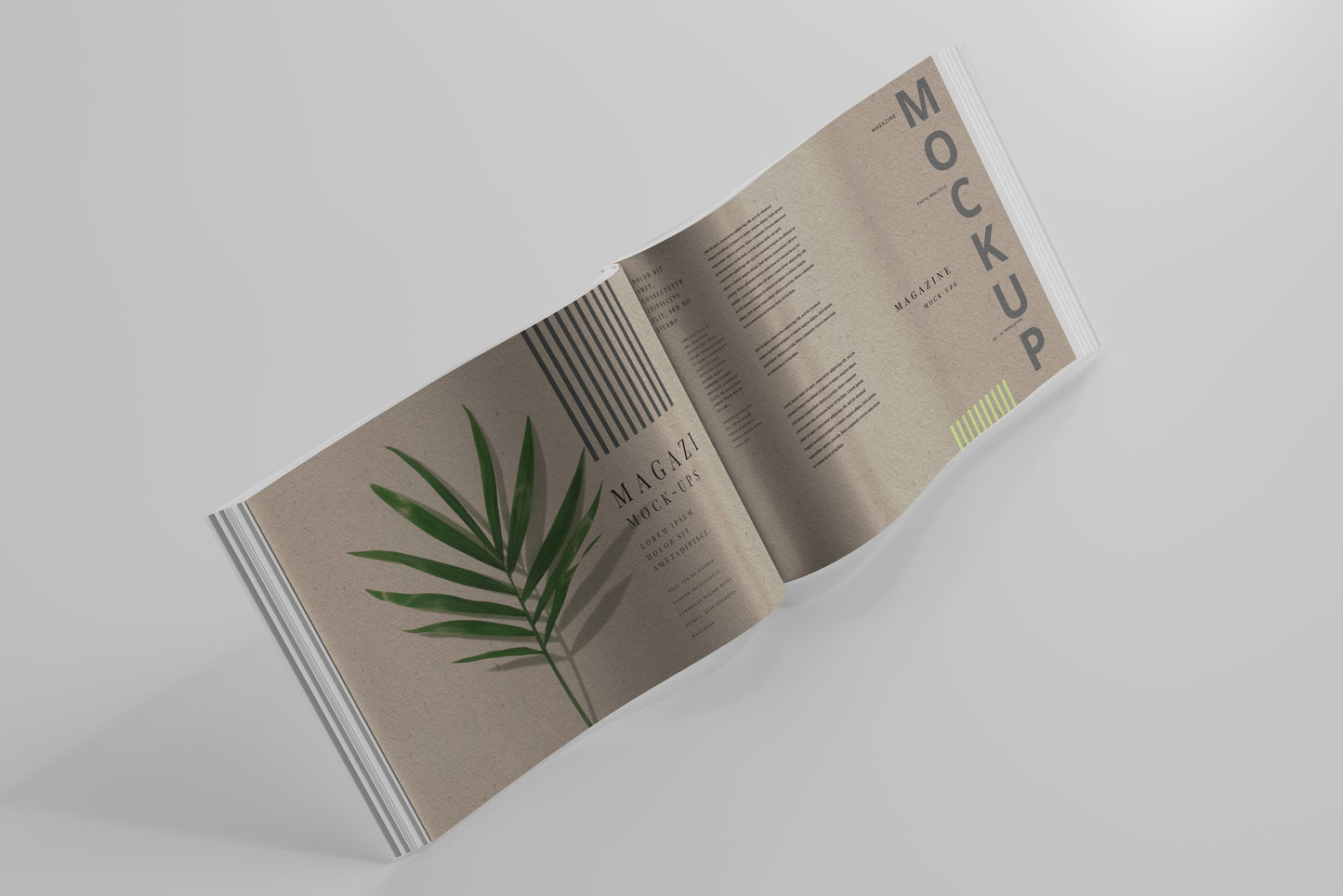 Landscape Magazine Mockups