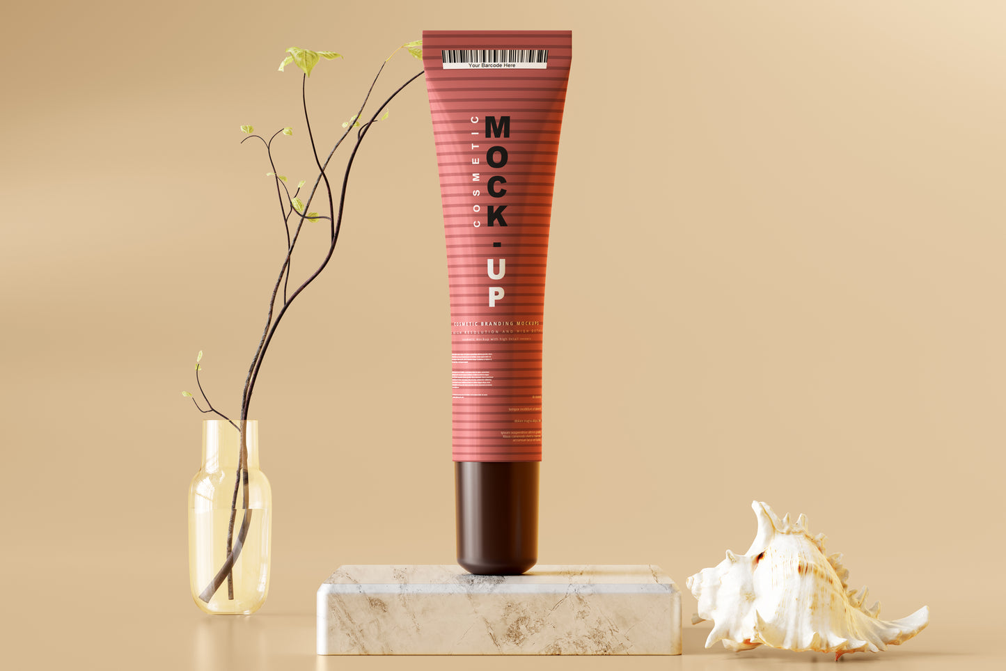 Cosmetic Tube Mockups