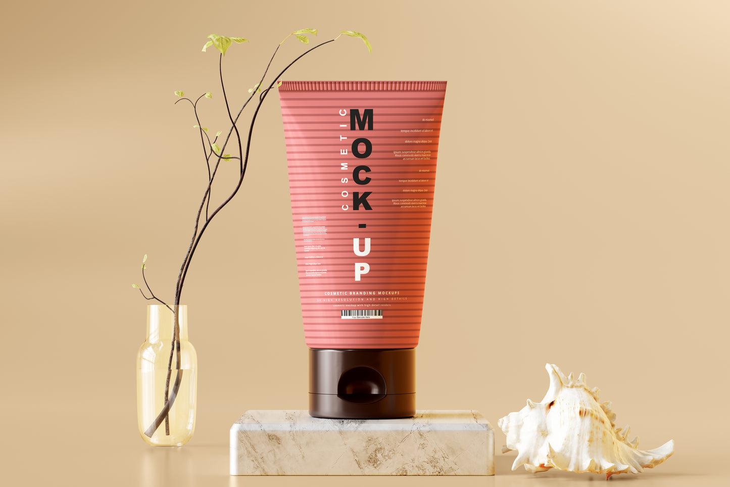 Cosmetic Tube Mockups