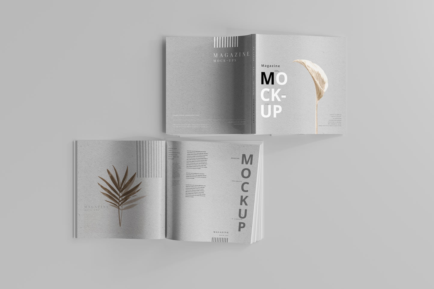 Square Magazine Mockups