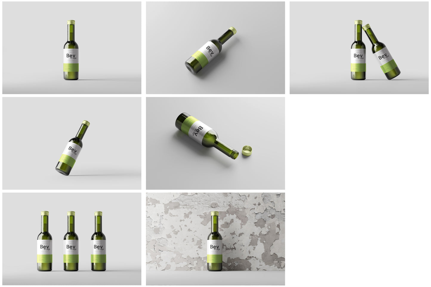 The Ultimate Bottle Mockup Bundle