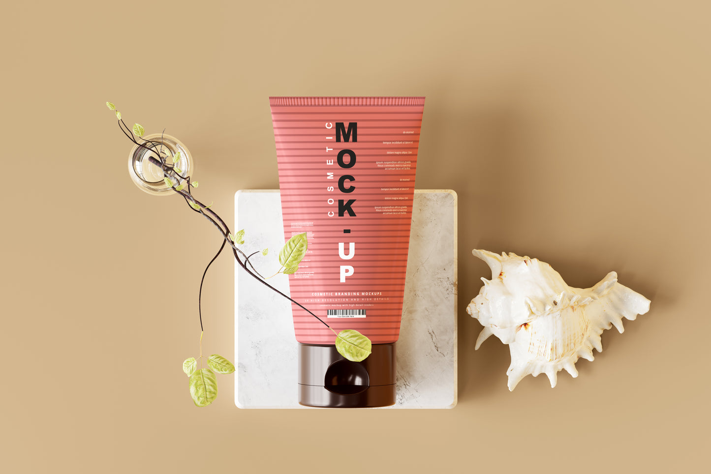 Cosmetic Tube Mockups