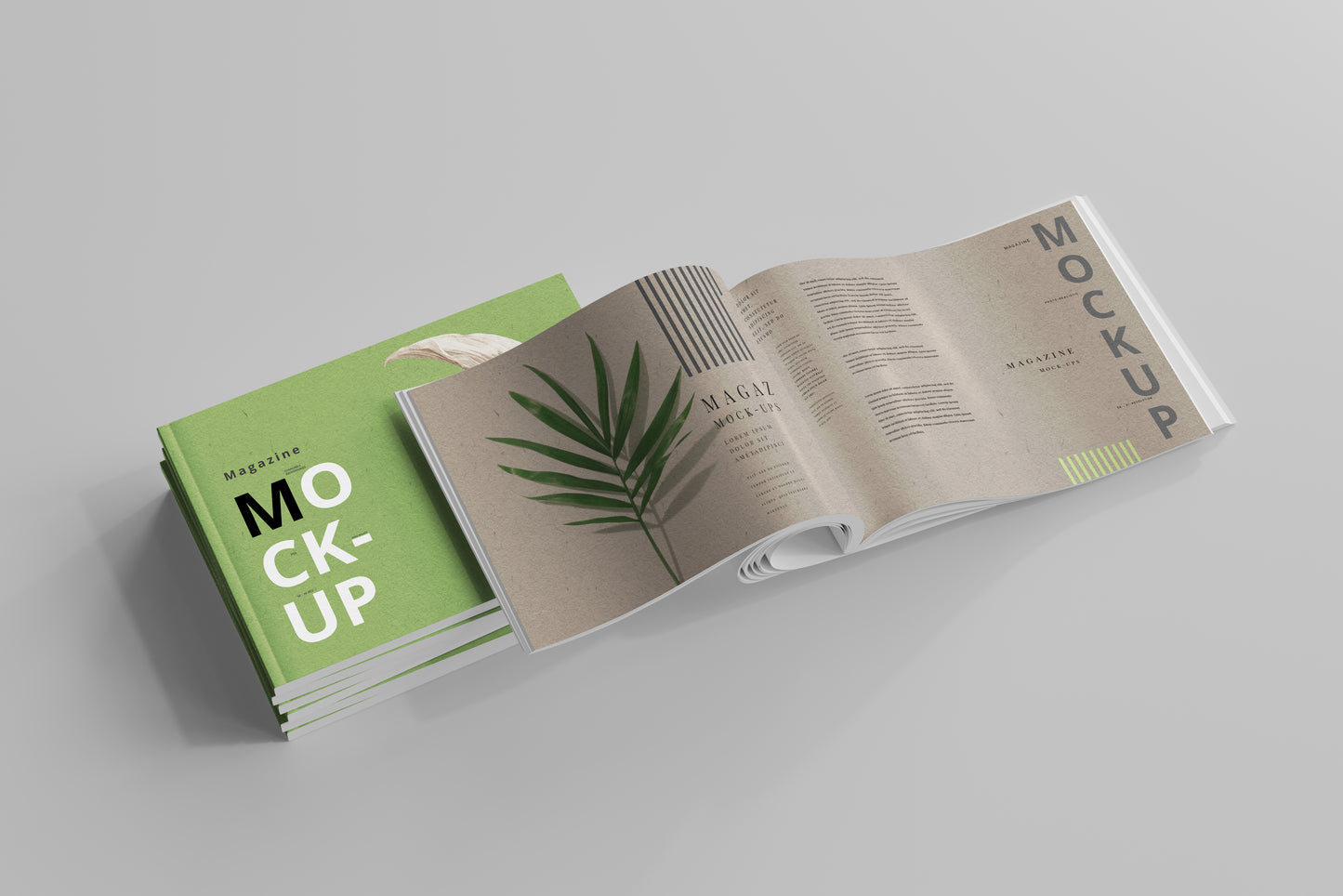 Landscape Magazine Mockups