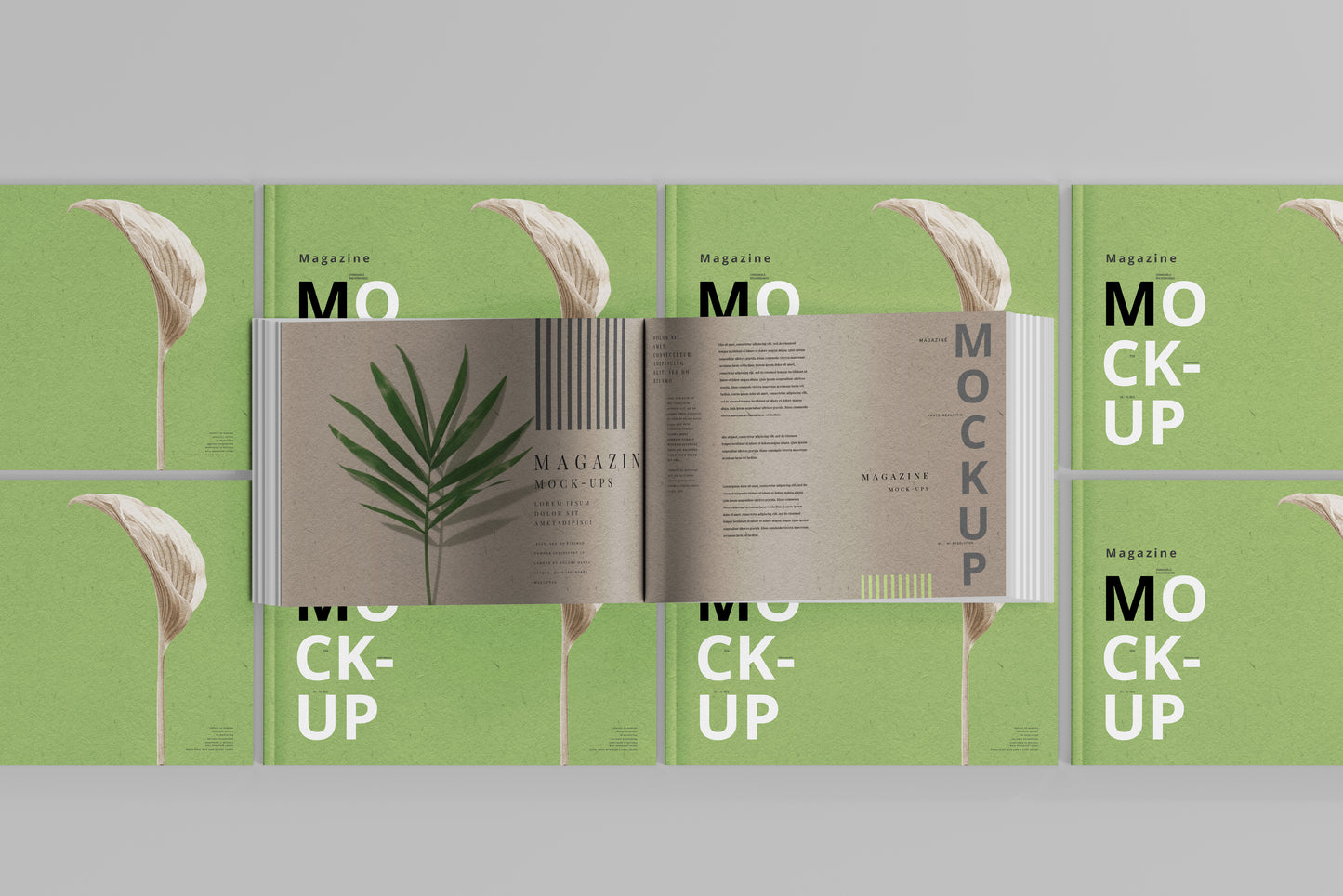 Landscape Magazine Mockups