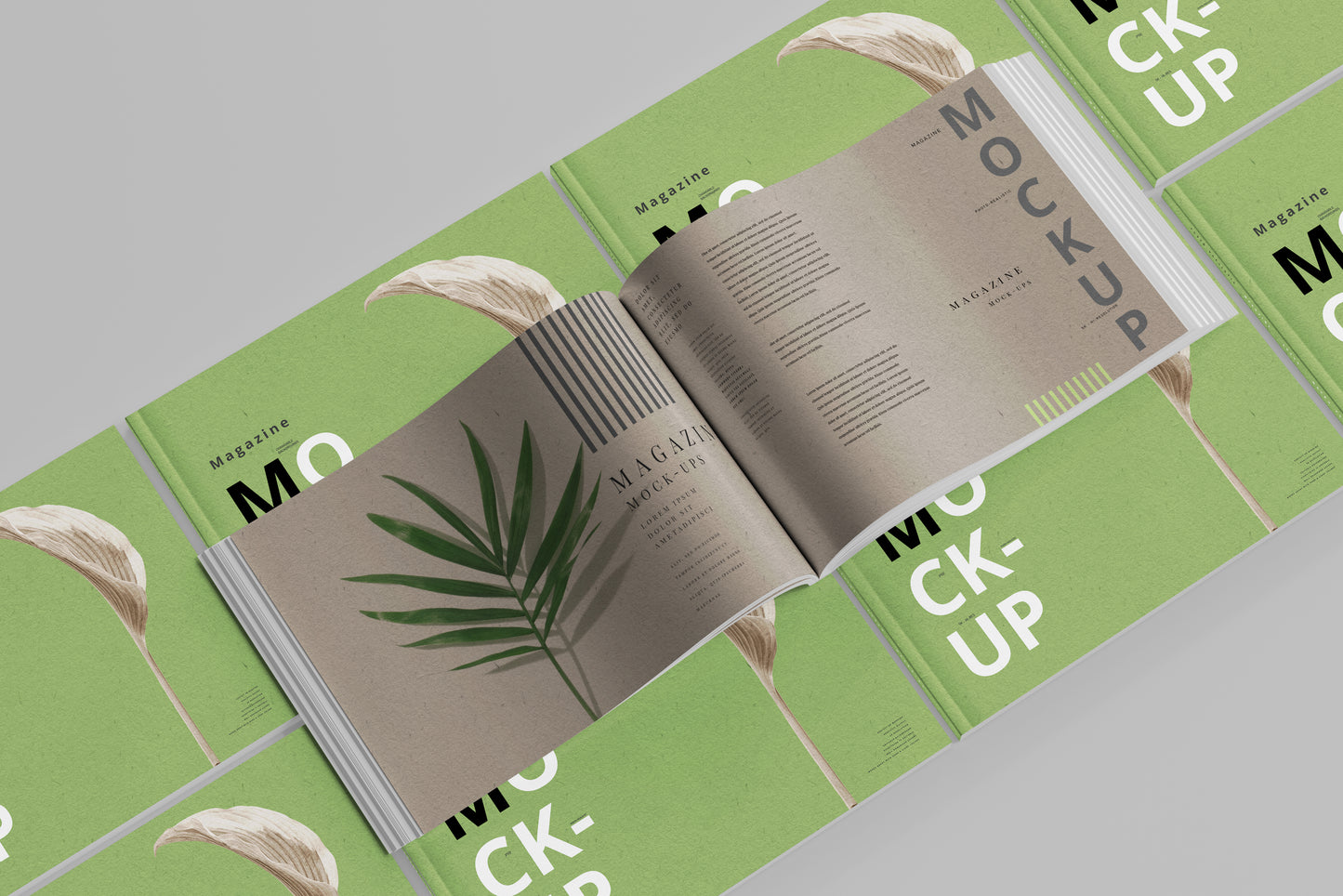 Landscape Magazine Mockups