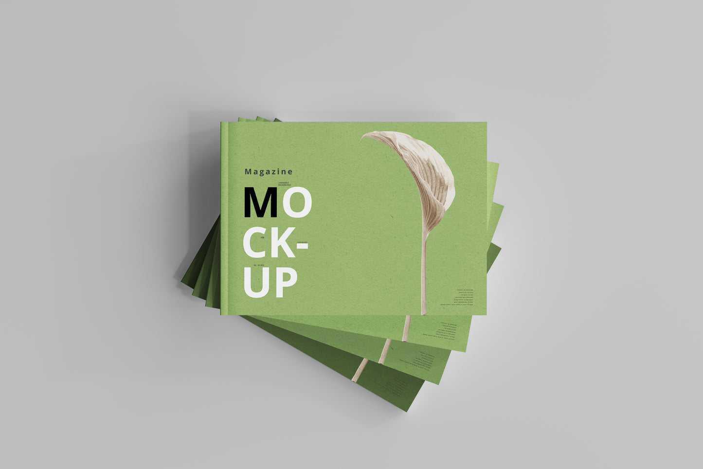 Landscape Magazine Mockups