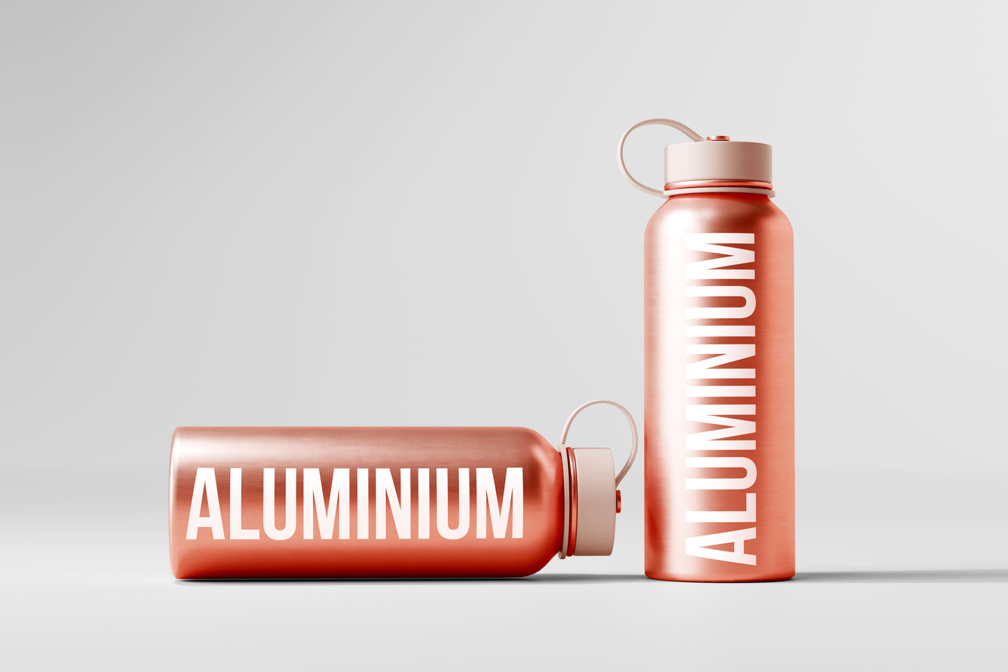 Aluminum Water Bottle Mockups