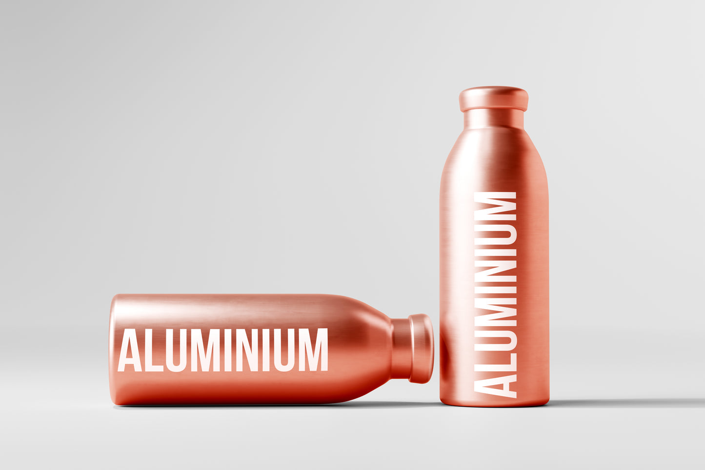 Aluminum Water Bottle Mockups