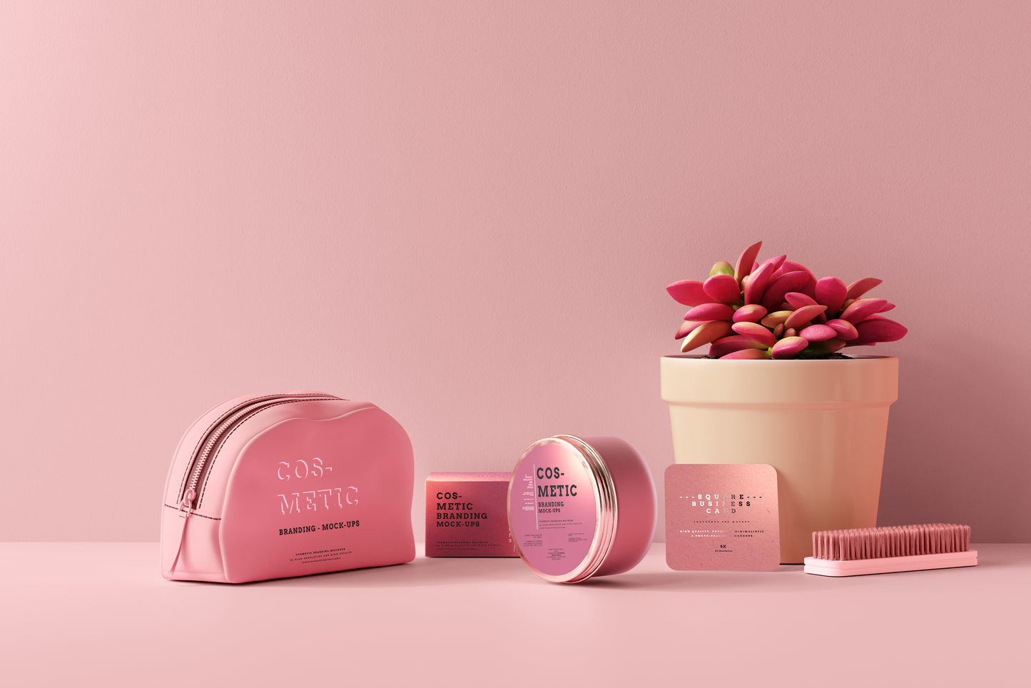 101 Cosmetic Branding Mockup Scenes