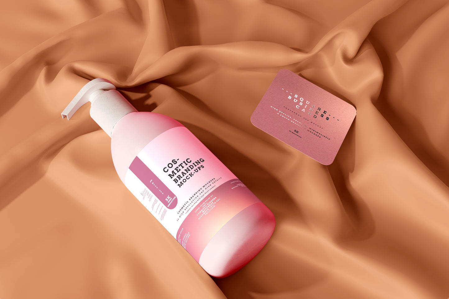 101 Cosmetic Branding Mockup Scenes