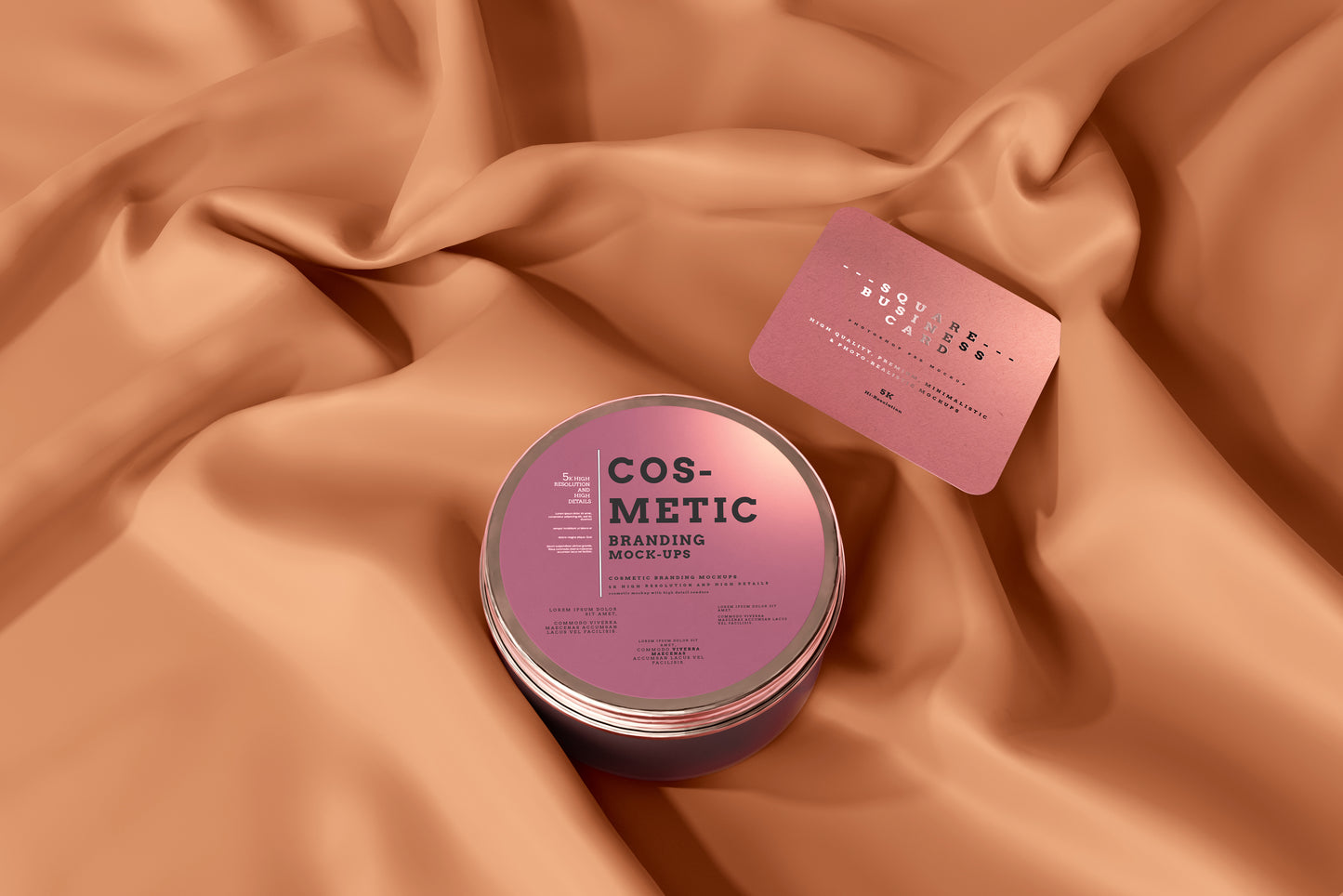 101 Cosmetic Branding Mockup Scenes